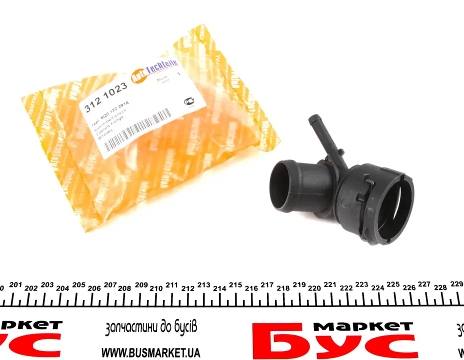 <strong>Фланець системи охолодження VW Caddy III 1.9 TDI/2.0 SDI 04-10 AUTOTECHTEILE 312 1023 (фото 1)</strong>