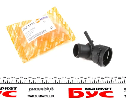 Фланець системи охолодження VW Caddy III 1.9 TDI/2.0 SDI 04-10 для Skoda, Volkswagen, Seat, Audi AUTOTECHTEILE 312 1023 фото товару