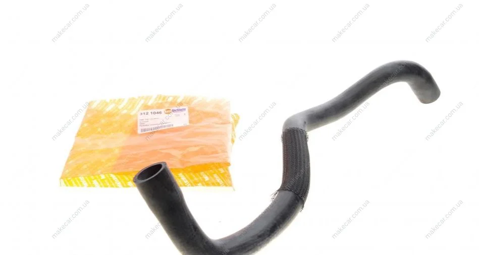 <strong>Патрубок радіатора Golf IV/Bora/Octavia I 1.9TDI 96- (нижній) AUTOTECHTEILE 312 1046 (фото 1)</strong>