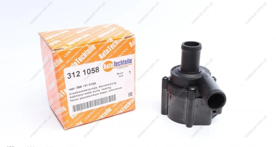 <strong>Насос системи охолодження (додатковий) VW Crafter 2.0TDI 11- AUTOTECHTEILE 312 1058 (фото 1)</strong>