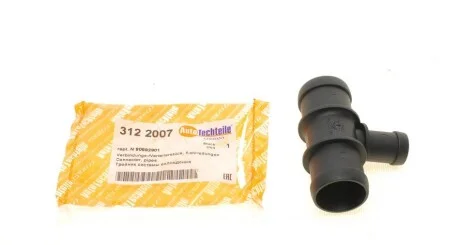 Фланець ОЖ (трійник) Golf/Passat/Caddy 05- для AUTOTECHTEILE 312 2007 фото товару