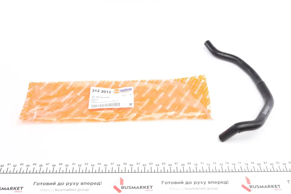 <strong>Патрубок системи охолодження VW Caddy III 1.9 TDI 04-10 AUTOTECHTEILE 312 2012 (фото 1)</strong>