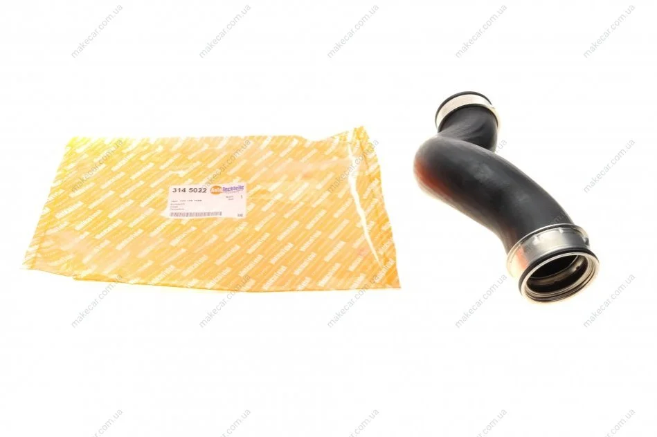 <strong>Патрубок інтеркулера VW T5 1.9TDI 03- (AXB) AUTOTECHTEILE 314 5022 (фото 1)</strong>