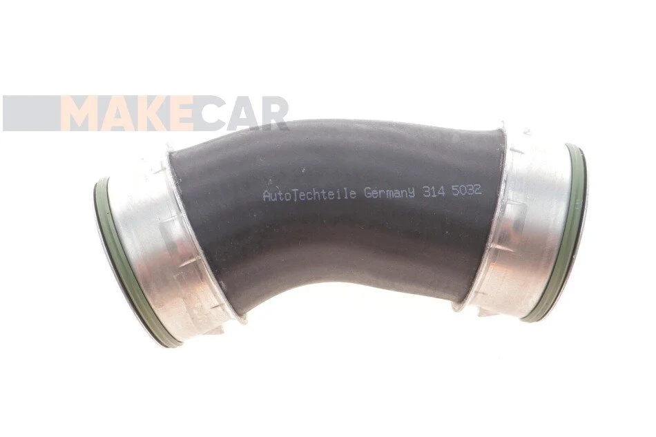 <strong>Патрубок інтеркулера (нижній) (L) VW T5 1.9TDI 03- AUTOTECHTEILE 314 5032 (фото 1)</strong>