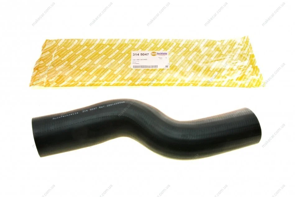 <strong>Патрубок інтеркулера VW LT 2.5TDI 96- (інтеркулер - впускний колектор) AUTOTECHTEILE 314 5047 (фото 1)</strong>