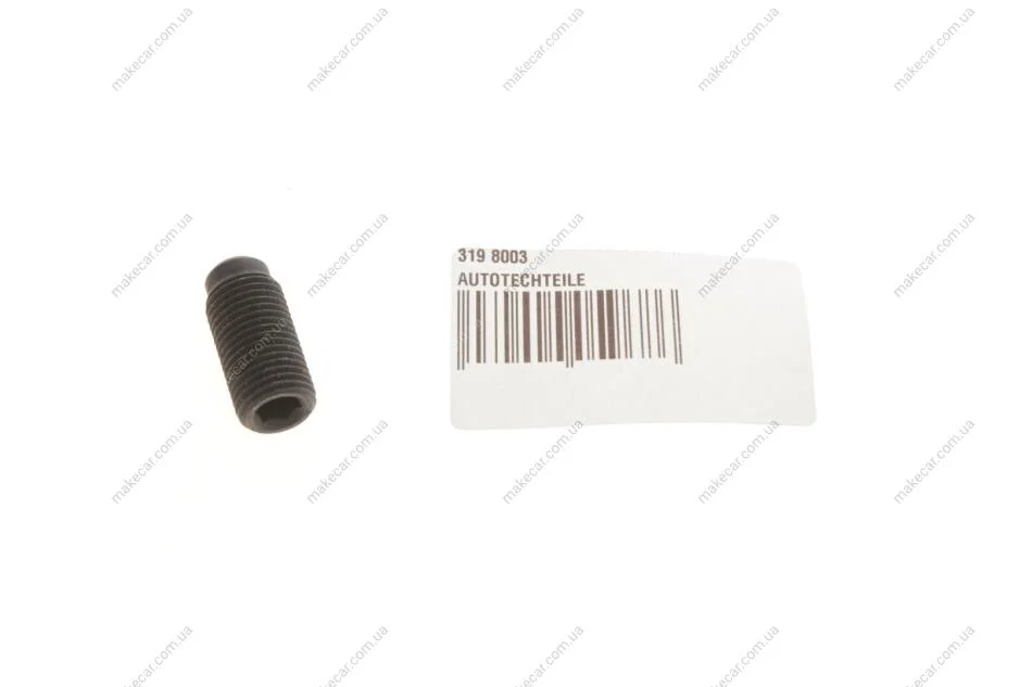 <strong>Болт форсунки регулювальний VW Caddy/T5 1.9TDI/2.0SDI 04- AUTOTECHTEILE 319 8003 (фото 1)</strong>