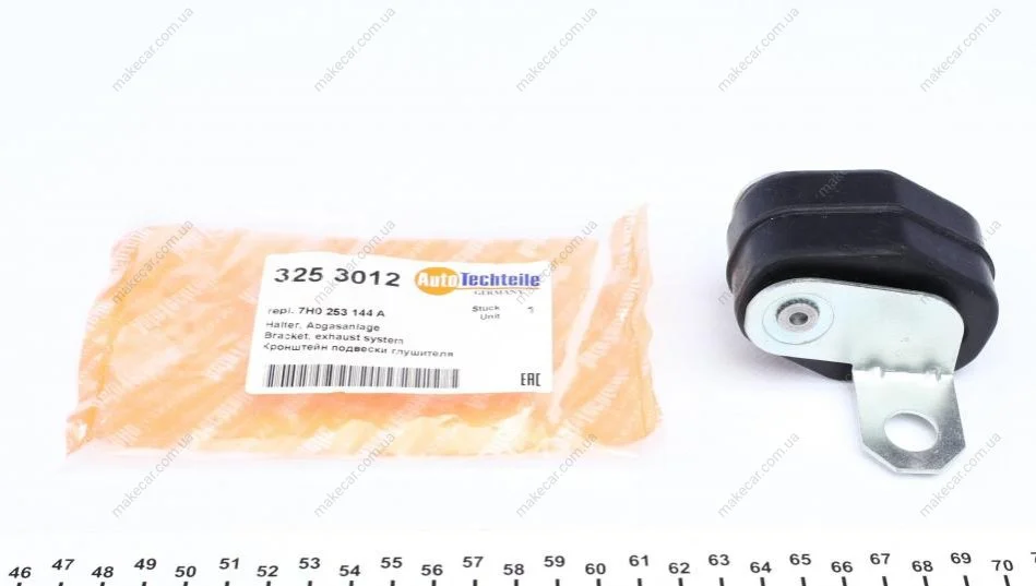<strong>Резинка глушителя VW T5 03-15/T6 15- AUTOTECHTEILE 325 3012 (фото 1)</strong>