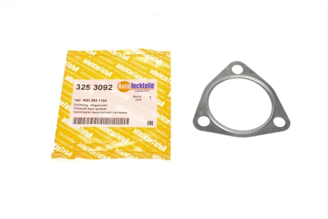 Прокладка вихлопної системи для Seat, Volkswagen, Skoda AUTOTECHTEILE 325 3092 фото товару