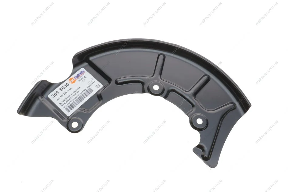 <strong>Захист диска гальмівного (переднього) Audi A3/Skoda Octavia/VW Golf 96-13 Л. AUTOTECHTEILE 361 5035 (фото 1)</strong>