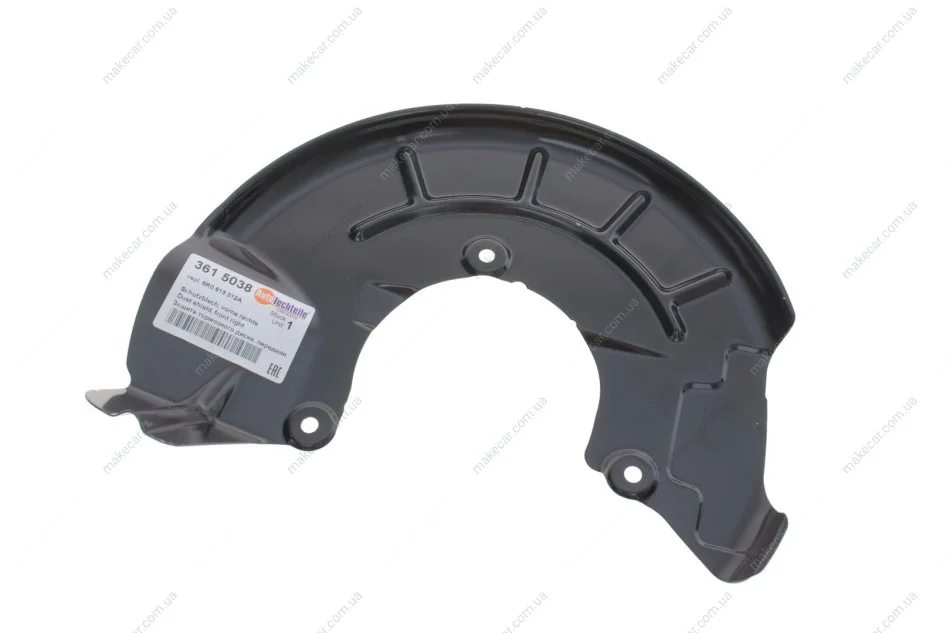 <strong>Захист диска гальмівного (переднього) VW Golf V 09-11/Polo 12-14/Skoda Fabia 00-14 Пр. AUTOTECHTEILE 361 5038 (фото 1)</strong>