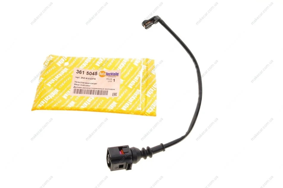 <strong>Датчик зносу гальмівних колодок задній AUTOTECHTEILE 361 5045 (фото 1)</strong>