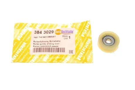 Ролик cдвижной двери для Volkswagen AUTOTECHTEILE 384 3029 фото товара
