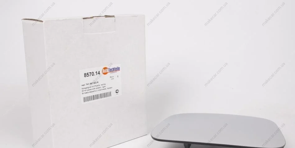 <strong>Вкладиш дзеркала VW Caddy III 03- (R) AUTOTECHTEILE 385 7014 (фото 1)</strong>