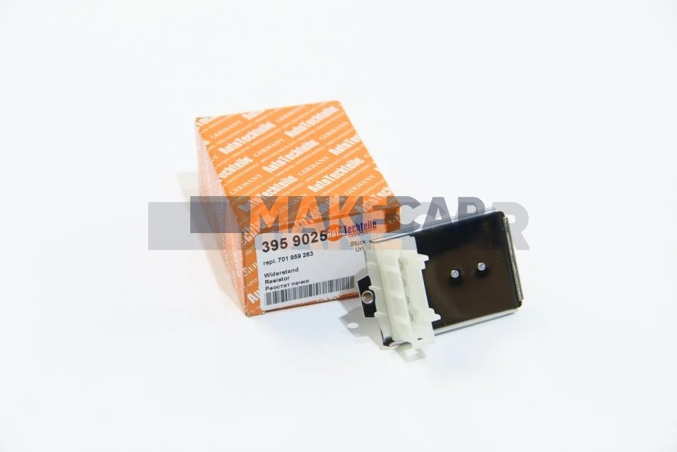 <strong>Реостат пічки VW T4 1.9-2.5 TDI 90-03 AUTOTECHTEILE 395 9025 (фото 1)</strong>