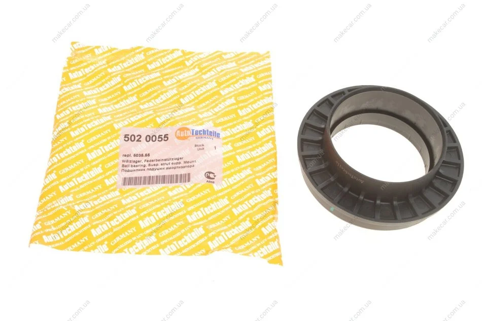 <strong>Підшипник амортизатора опорний Fiat Scudo/Peugeot Expert 96- AUTOTECHTEILE 502 0055 (фото 1)</strong>