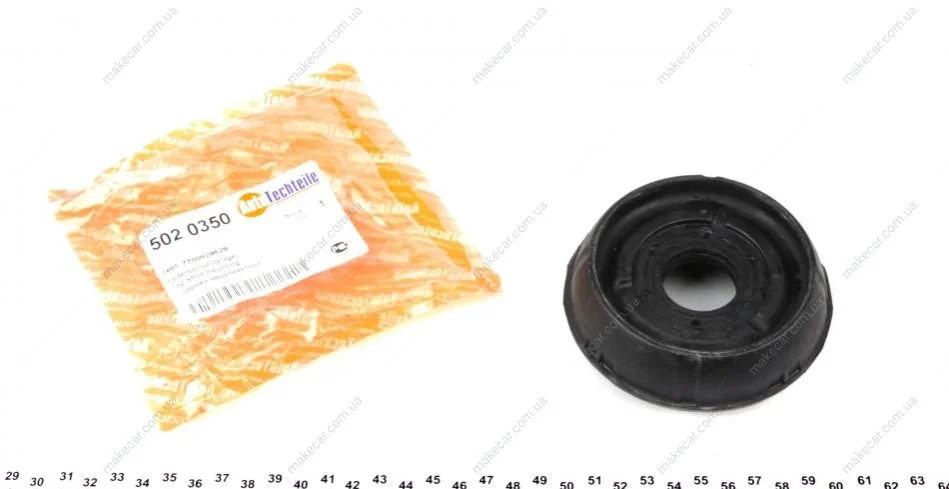 <strong>Подушка амортизатора (переднього) Renault Kangoo 97- AUTOTECHTEILE 502 0350 (фото 1)</strong>