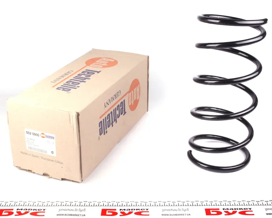 <strong>Пружина (передня) Citroen Berlingo/Peugeot Partner 1.4i/1.9D 96-07 AUTOTECHTEILE 502 0900 (фото 1)</strong>