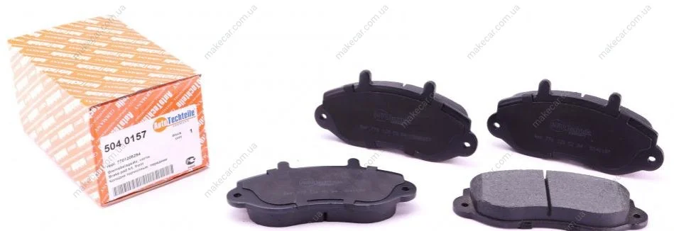 <strong>Колодки тормозные (передние) Renault Master 98- R15 AUTOTECHTEILE 504 0157 (фото 1)</strong>