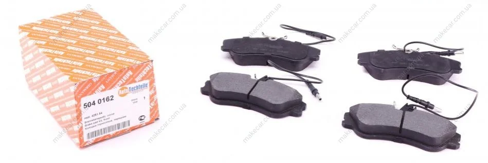 <strong>Колодки тормозные (передние) Citroen Berlingo/Peugeot Partner 96- (Lucas) AUTOTECHTEILE 504 0162 (фото 1)</strong>