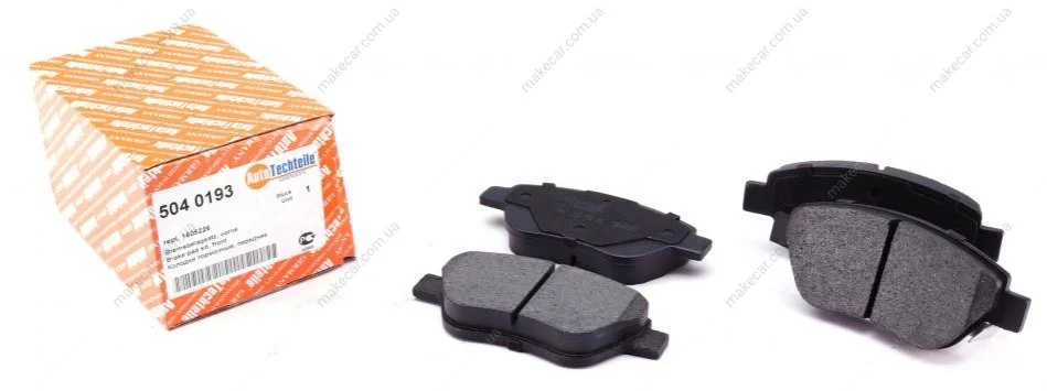 <strong>Колодки тормозные (передние) Fiat Doblo 05- (Bosch) AUTOTECHTEILE 504 0193 (фото 1)</strong>