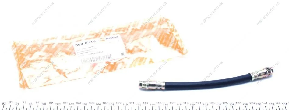 <strong>Гальмівний шланг (задній) Renault Kangoo 97- AUTOTECHTEILE 504 0314 (фото 1)</strong>