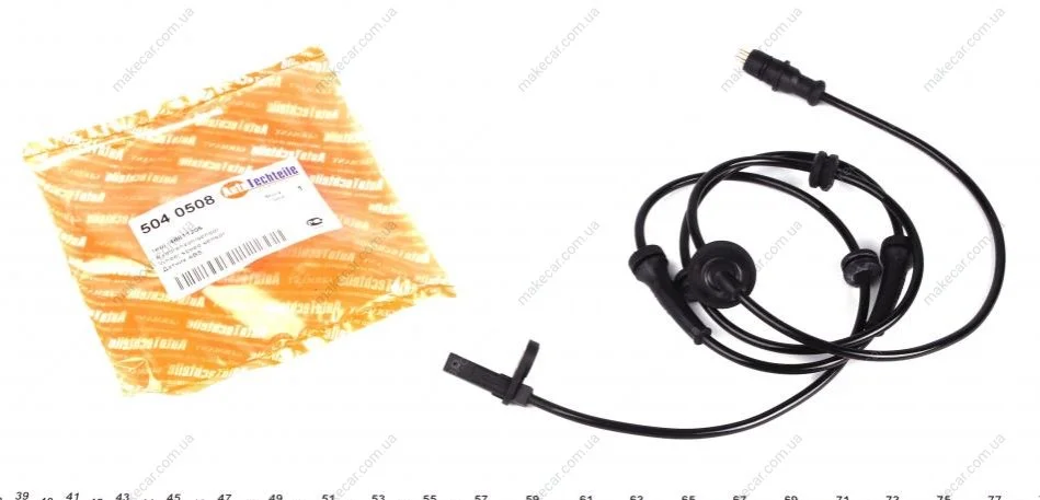 <strong>Датчик ABS (передній) Fiat Doblo 01- (L) AUTOTECHTEILE 504 0508 (фото 1)</strong>