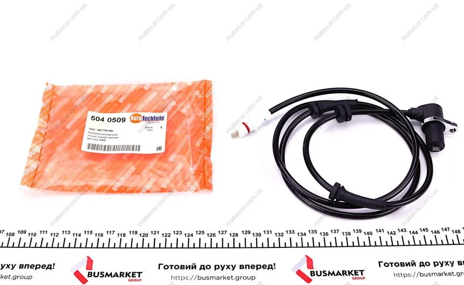 <strong>Датчик ABS (передній) Fiat Ducato 02-06 AUTOTECHTEILE 504 0509 (фото 1)</strong>