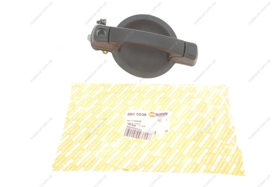 <strong>Ручка дверей (задньої/зовнішньої) Fiat Doblo 01- AUTOTECHTEILE 505 0038 (фото 1)</strong>