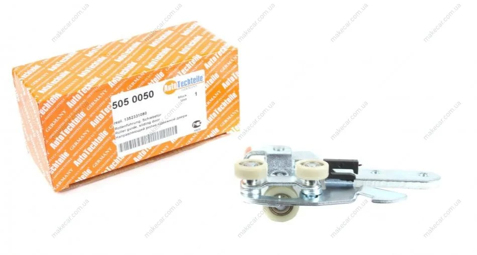 <strong>Ролик дверей (боковий/нижній) Fiat Ducato/Peugeot Boxer 02-06 (з кронштейном) AUTOTECHTEILE 505 0050 (фото 1)</strong>