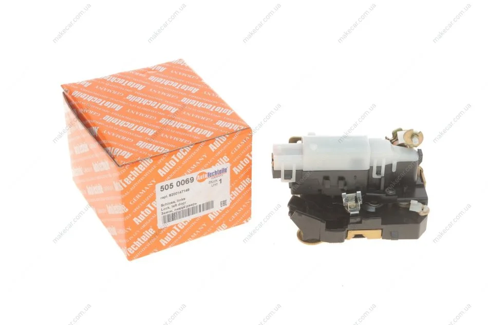 <strong>Замок дверей (передньої/L) Renault Master 98- AUTOTECHTEILE 505 0069 (фото 1)</strong>