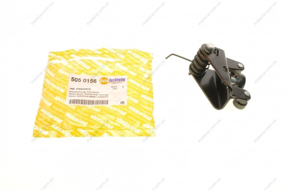 <strong>Ролик дверей (боковий/середній) Renault Kangoo 97-07 (L) AUTOTECHTEILE 505 0156 (фото 1)</strong>