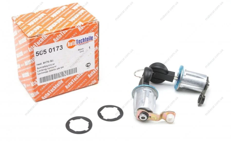<strong>Серцевина замку (к-кт 2 шт.)) Peugeot Partner/Citroen Berlingo 96-07 AUTOTECHTEILE 505 0173 (фото 1)</strong>