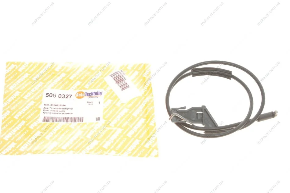 <strong>Троз замка дверей (зсувної) (R) Renault Kangoo 97-07 AUTOTECHTEILE 505 0327 (фото 1)</strong>