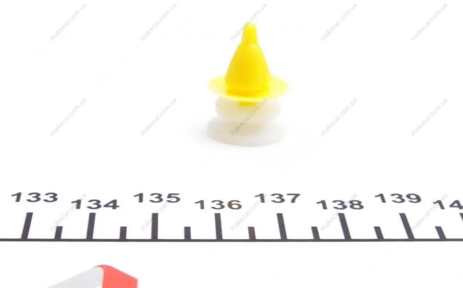 <strong>Кліпса кріплення обшивки дверей Renault (біла) AUTOTECHTEILE 505 0513 (фото 1)</strong>