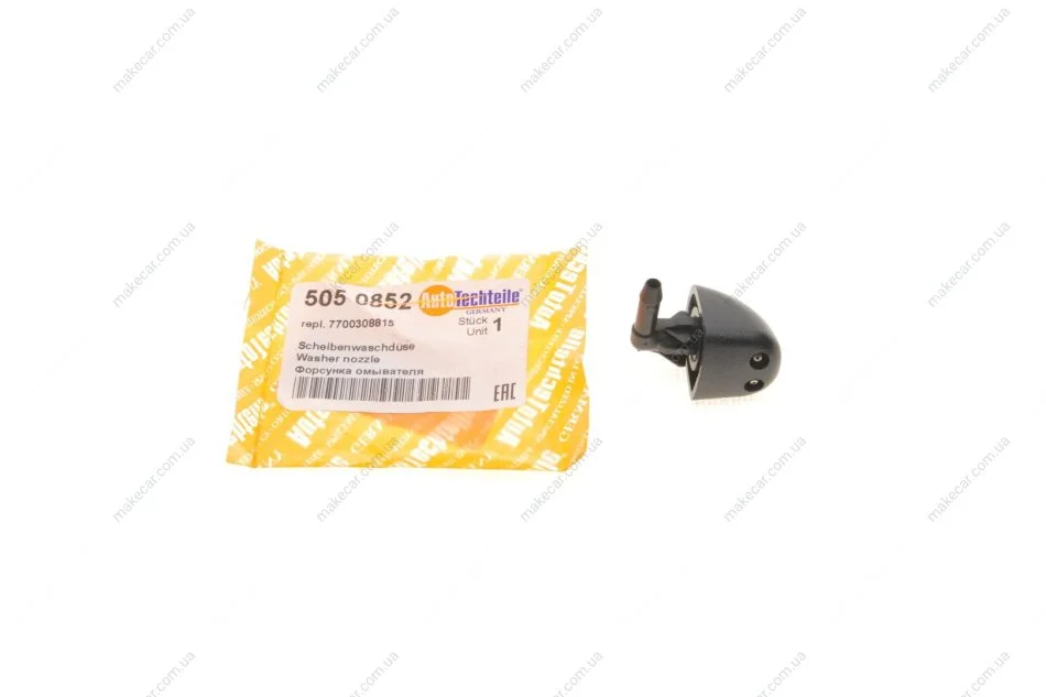 <strong>Форсунка омивача скла Renault Trafic/Opel Vivaro 01- AUTOTECHTEILE 505 0852 (фото 1)</strong>