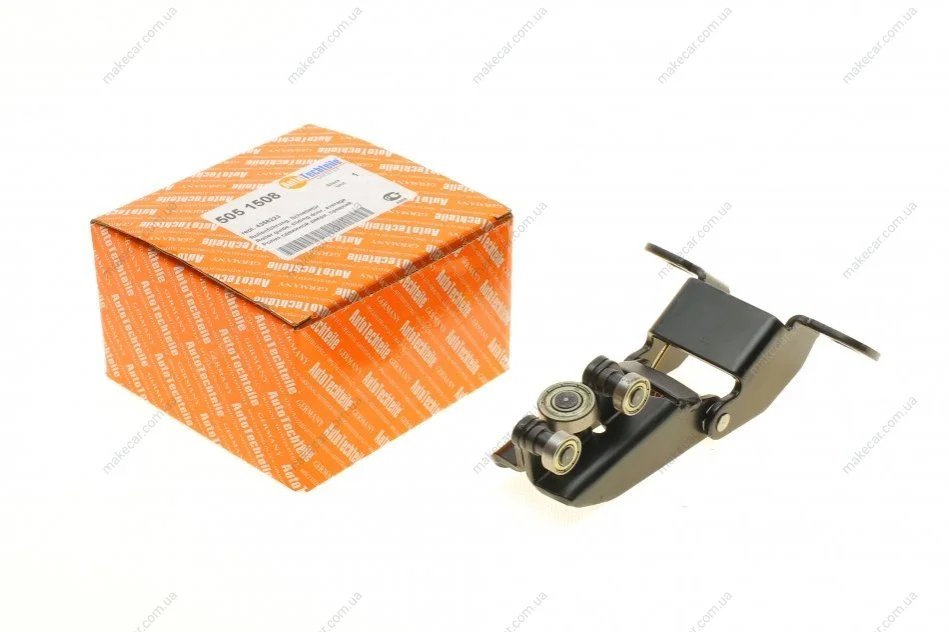 <strong>Ролик дверей правий зсувний середній (з кронштейном) AUTOTECHTEILE 505 1508 (фото 1)</strong>