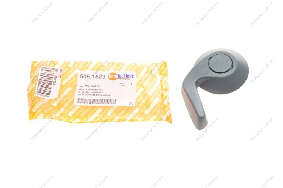 <strong>Ручка регулювання спинки сидіння Renault Kangoo 08- Л. AUTOTECHTEILE 505 1523 (фото 1)</strong>