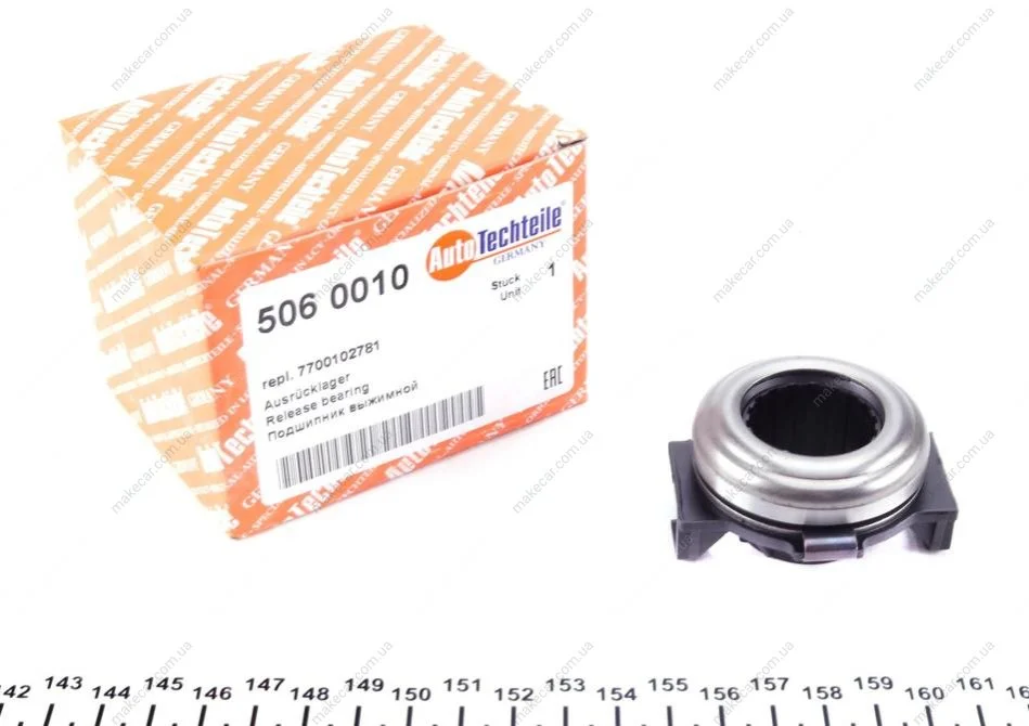 <strong>Вижимний підшипник Renault Kangoo 1.5/1.9dCi 01- AUTOTECHTEILE 506 0010 (фото 1)</strong>