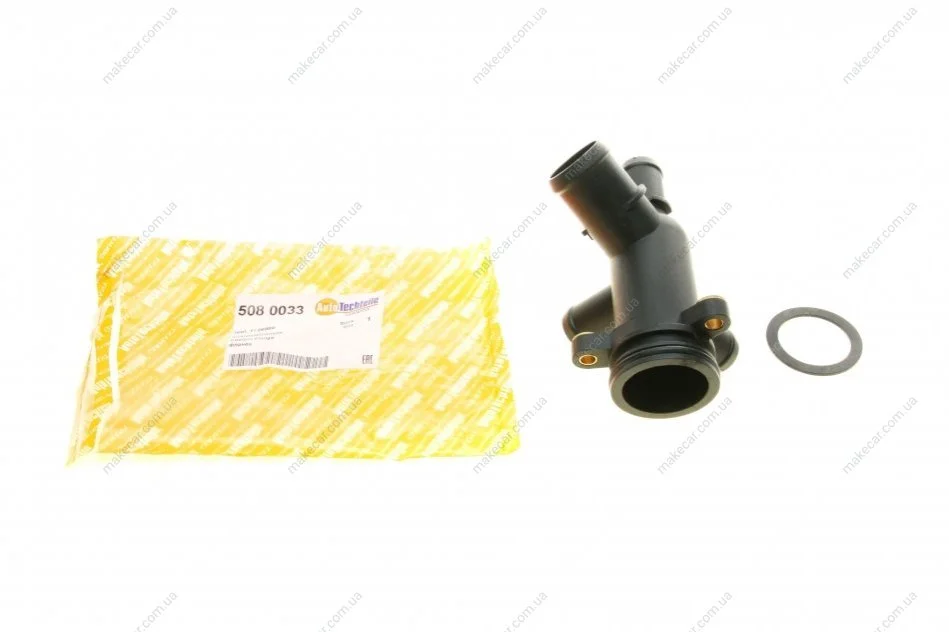 <strong>Фланець системи охолодження Ford Transit 2.4TDCi 00-14 AUTOTECHTEILE 508 0033 (фото 1)</strong>
