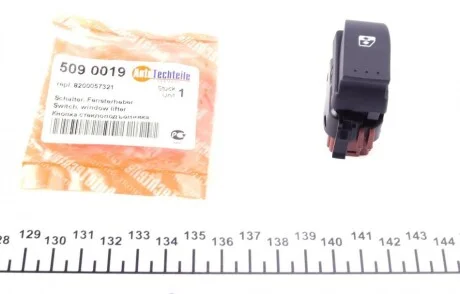 Кнопка склопідйомника (R) Renault Trafic 01- для AUTOTECHTEILE 509 0019 фото товару