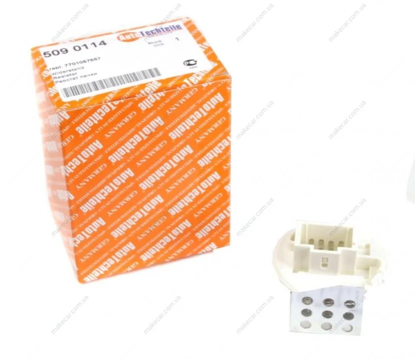 <strong>Реостат пічки Renault Master/Opel Movano 02- AUTOTECHTEILE 509 0114 (фото 1)</strong>
