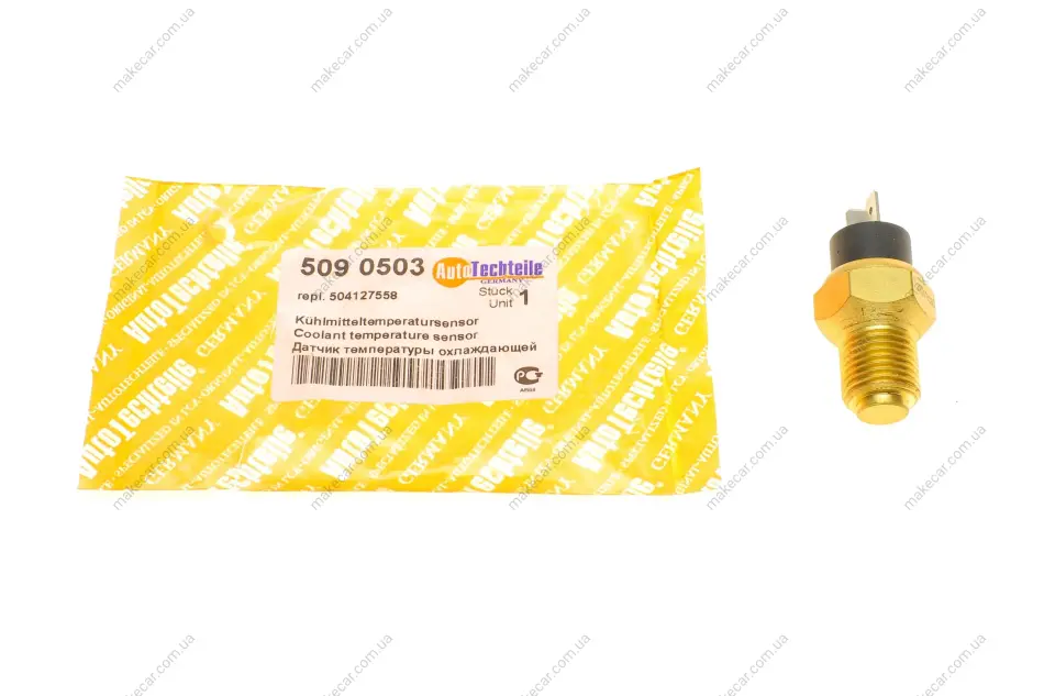 <strong>Датчик температури охолоджувальної рідини AUTOTECHTEILE 509 0503 (фото 1)</strong>