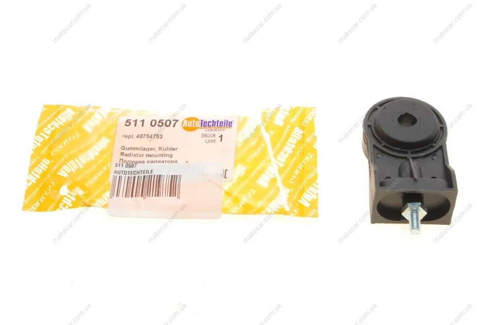 <strong>Подушка радіатора AUTOTECHTEILE 511 0507 (фото 1)</strong>