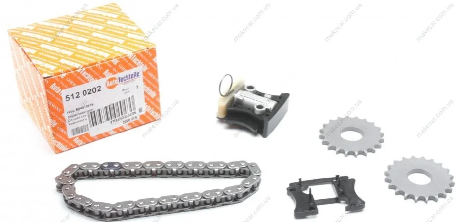 <strong>Ланцюг приводу ГРМ (к-кт) Iveco/Fiat Ducato 2.3JTD 06- AUTOTECHTEILE 512 0202 (фото 1)</strong>