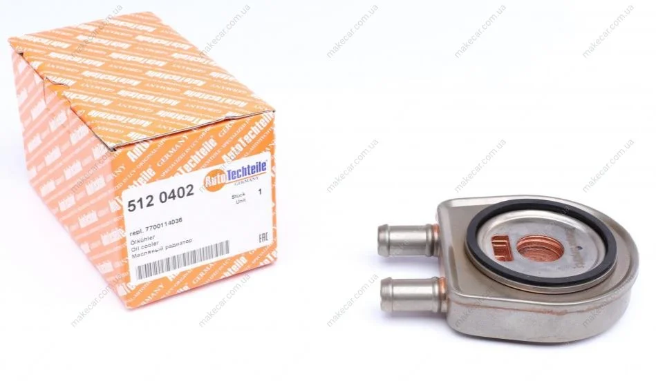 <strong>Радіатор масляний AUTOTECHTEILE 512 0402 (фото 1)</strong>