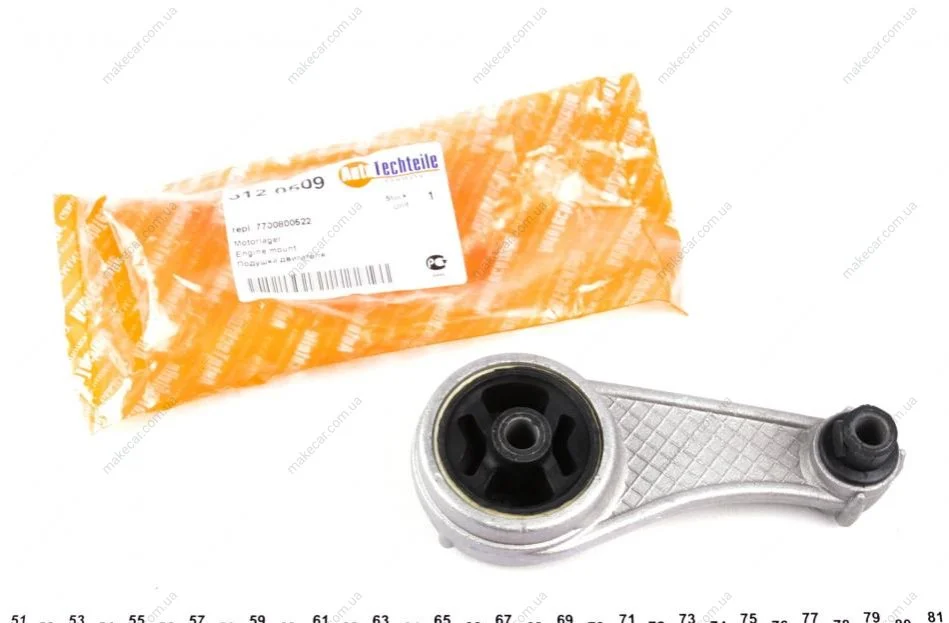 <strong>Подушка двигуна Renault Kangoo 1.9D (косточка) AUTOTECHTEILE 512 0509 (фото 1)</strong>