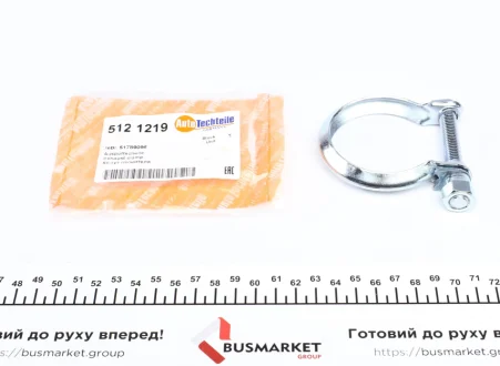 Хомут глушителя для AUTOTECHTEILE 512 1219 фото товара