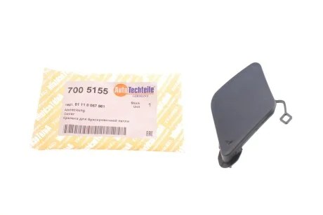 Кришка для буксирувальної петлі, передня для AUTOTECHTEILE 700 5155 фото товару