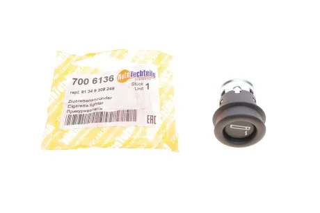 Прикурювач для AUTOTECHTEILE 700 6136 фото товару