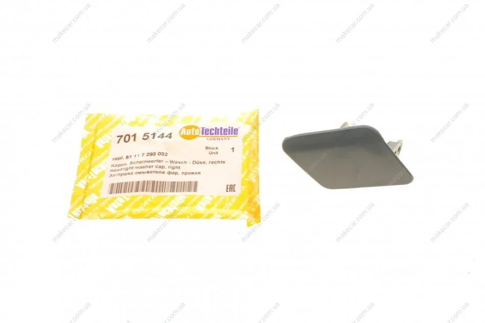 <strong>Заглушка омивача фар, права AUTOTECHTEILE 701 5144 (фото 1)</strong>